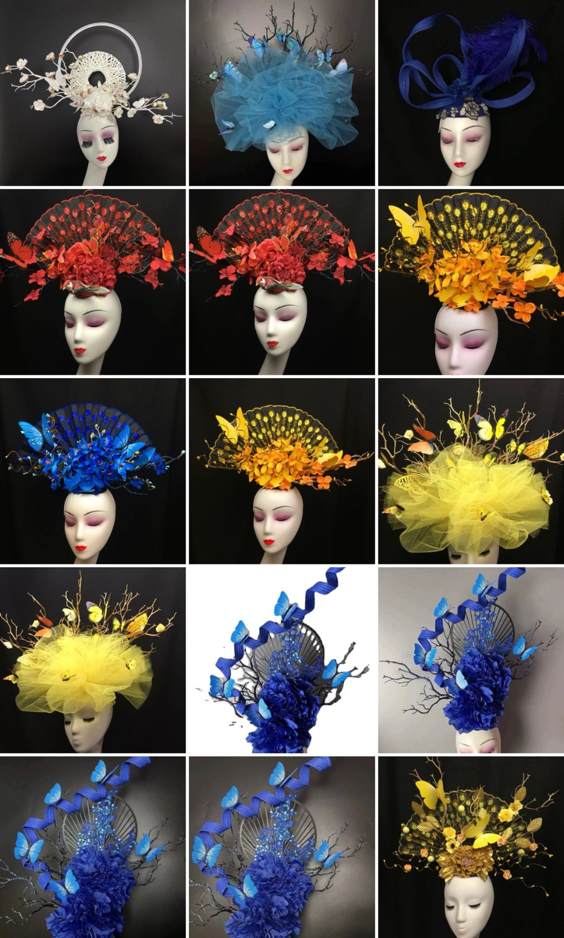 Limited  handmade hairpieces for Royal Ascot Stocks