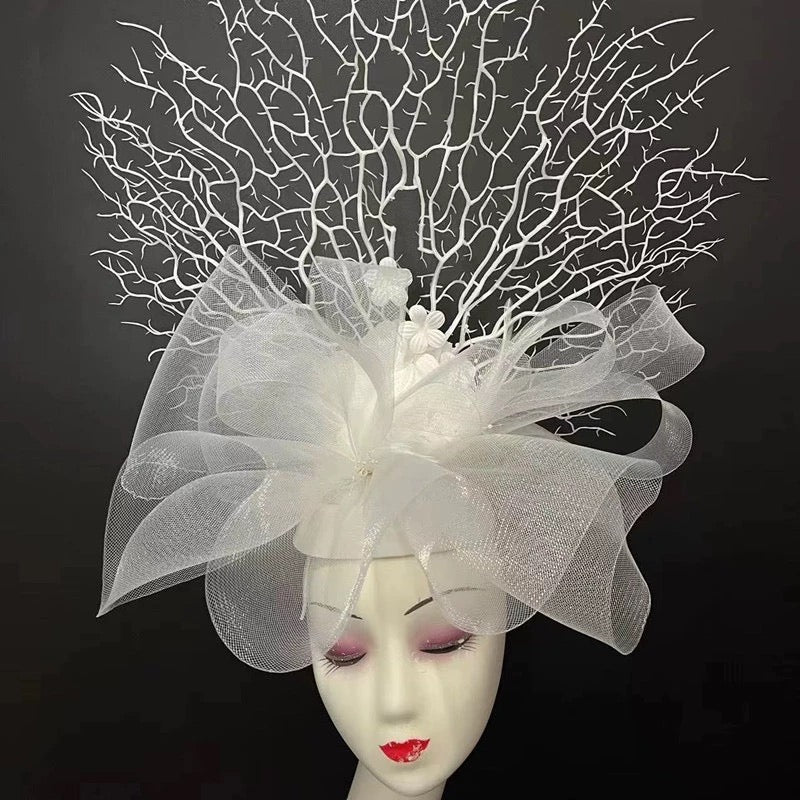 Verdant Verve: A Botanical Headpiece